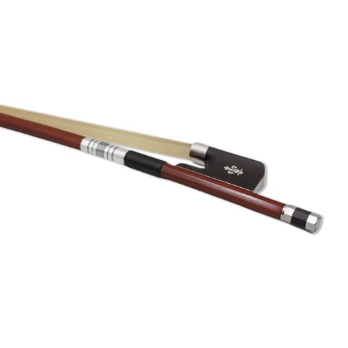 YoungMonic 3/4 aufrecht kontrabass bogen für string bass bögen deutschland französischen stil natual mongolei bogen haar ebenholz frosch perle inlay