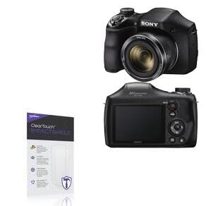 BoxWave Screen Protector Compatible With Sony Cyber-shot DSC-H300 - ClearTouch ImpactShield (2-Pack), Impenetrable Screen Protector Flexible Film