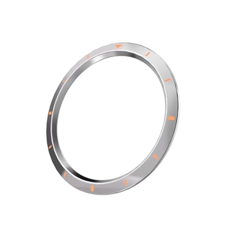 Coque Galaxy Watch 7 Ultra contre les rayures du cadran 47 mm argent orange