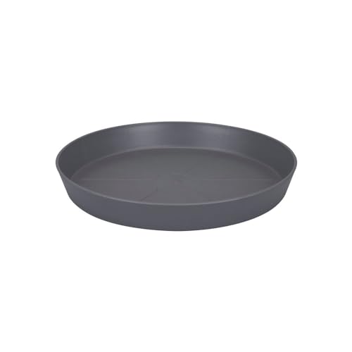 Elho Loft Urban Untersetzer Rund 48 - Warmes Grau - Draußen - Ø 48.1 x H 5.4 cm, 9250504840300 – Ansicht 6