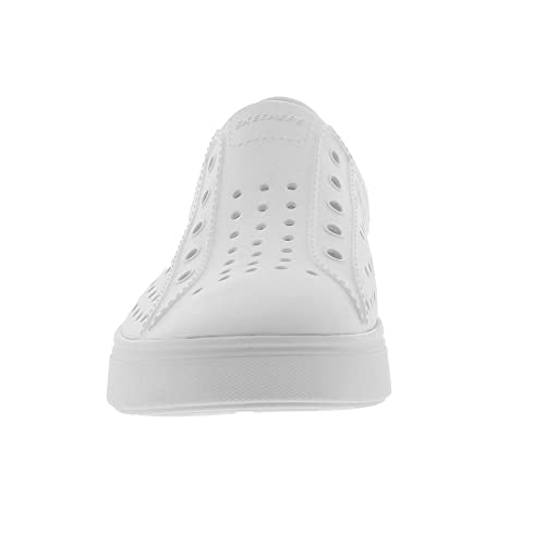 Skechers Women's Foamies Vista-Cali Dreaming Sneaker, White, 11