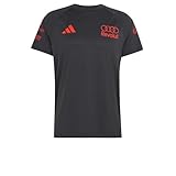 adidas Herren Audi Formula One Team Mechanics Jersey Men, Utility Black/Hi-res Red, XS