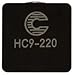 Eaton Coiltronics Inductor, Shielded, 22Uh, 8.7A, SMD - HC9-220-R