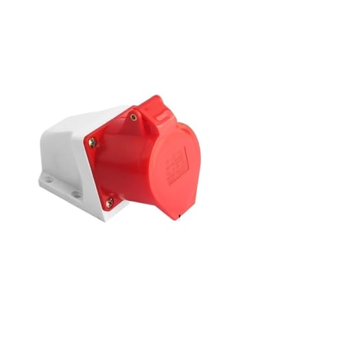 �Y�Ɨp�v���O����у\�P�b�g�R�l�N�^ 3���d�C 3/4/5 �R�A 16A/32A �h���q��v���O �I�X�R�l�N�^(4 Core 32a Surface Mounted 124)