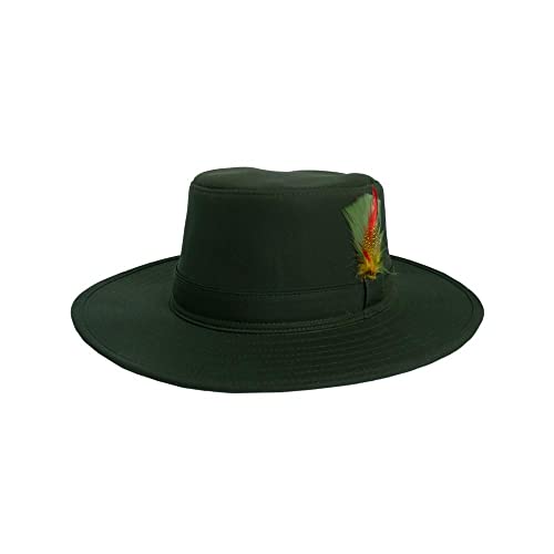 Chapeau ciré à bord large anti-pluie pour homme et femme