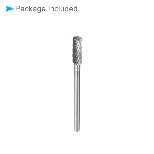 Fresa rotativa de carburo de tungsteno 4 mm, mango 1/8" miniatura 6