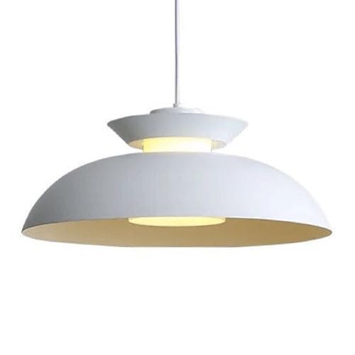 Suspension luminaire E27 avec diffuseur acrylique anti-éblouissement