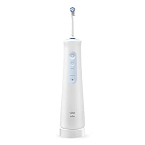 Oral-B Oxyjet Dental Hydro Pulser, 1 kop, met microbubbeltechnologie, diepe reiniging, regenereert het tandvlees, lithiumbatterij, cadeau-idee, wit