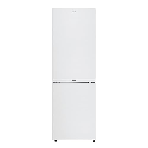 Candy Fresco 300 CNCQ2T618EW Frigorífico Combi, Capacidad 355L, Total No Frost Circle+, Cajón Verdulero, Control Electrónico de temperatura, 60x185cm, Iluminación LED, Puerta Reversible 38DB, Blanco