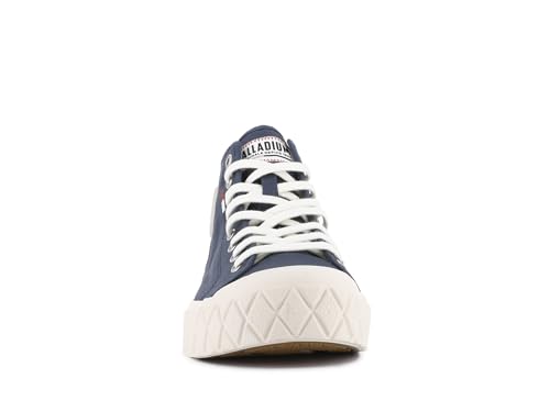 Image of Palladium Unisex Palla Ace Mid Organic Canvas Lace Up Sneaker