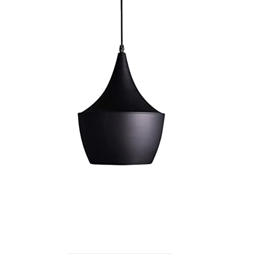 Lampe suspendue vintage en aluminium brossé et éclairage LED haute durabilité