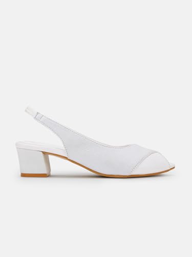 Image of Marc Loire Women's Slip On Shimmer Peep Toes Block Heel Fashion Sandals for Casual, Outdoor, Party and Holidays