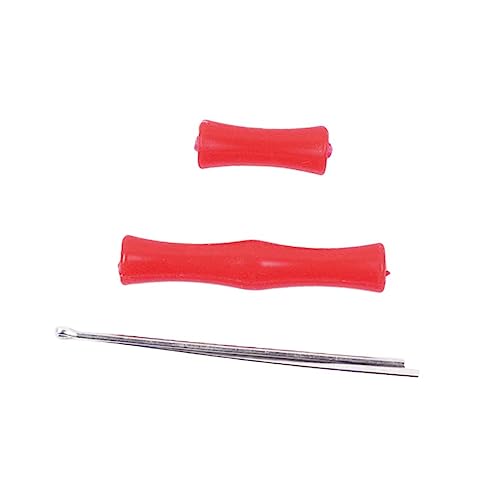 Anneome 5sets Durable Silicone Finger Guards for Archery Comfortable Bowstring Protector for Right-Handed Archers Red Color for Hunting and Shooting Practice