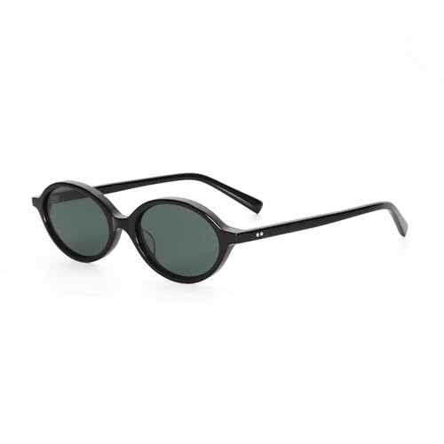 Lunettes de soleil ovales vintage en acétate c2 ravivez l'élégance rétro au quotidien
