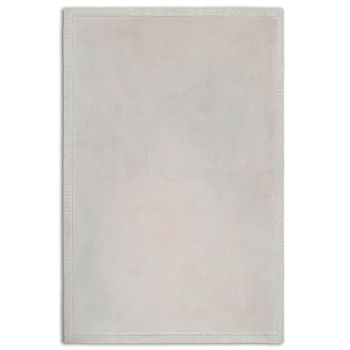 Hakuna Matte CloudSoft Baby Play Mat for Floor 60" x 80" Light Gray – Coral Velvet Memory Foam Rug for Crawling &amp; Cozy Play – Non-Slip, Water-Resistant, Easy-Care Tummy Time Mat, Playmat for Playpen