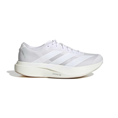 adidas �����Y Adizero Evo Sl M, �z���C�g/�z���C�g/�E�H�[���T���h�X�g�[���B, 8 Wide