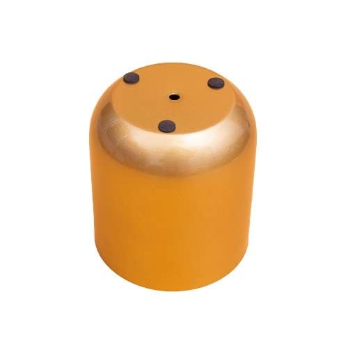 Castleore Gold Finish Small Size Metal Planter Set Of 2 For Table Indoor Plants Like Snake/Money/Bamboo/Palm Plant thumb #4