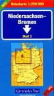  Kümmerly & Frey Karten, Niedersachsen, Bremen (Germany - Regional maps)
