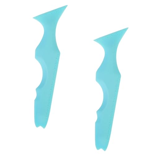 2 piezas de plantillas de silicona para delineador de ojos miniatura 7
