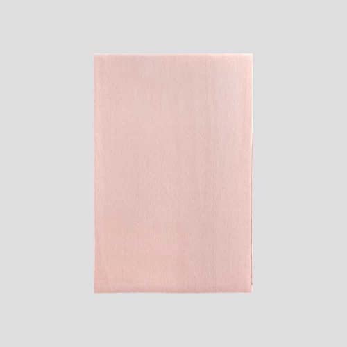 Drap de dessus Carillo Paint en madapolam de coton rose haut de gamme