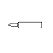 Weller XNTB Series Chisel Tip 2.4mm for WXP65 Solder Pencil