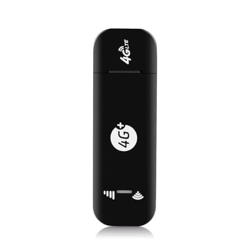 TIANJIE 4G WiFi Router,USB Travel Modem, Portable Car Wireless Hotspot