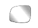 Fit System 33241 Driver Side Heated Replacement Mirror Glass with Backing Plate