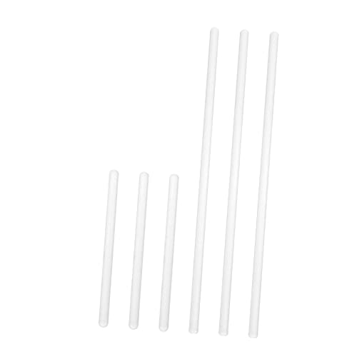 Cabilock 6stücke Glas Rührstäbe Hitzebeständig Rührstäbe Für Experimente Schulrührstäbe Wissenschaftliche Bildungsmaterialien