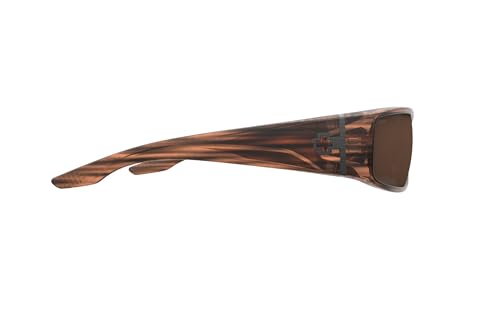 Spy Optic Men's Cooper Rectangular Sunglasses, Brown Stripe Tort-Happy Bronze, 60mm3