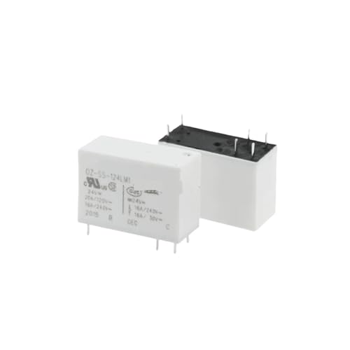 Relais OZ-SS-124LM1 24V CC 16A 6 broches pour maintenance de modules électroniques