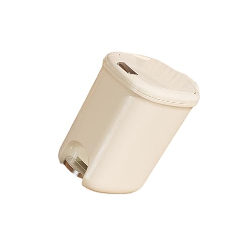 Caneca de basura rectangular con pedal 8/10L