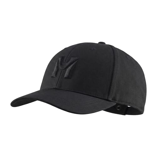 MILLET Casquette Baseball Mixte Logo Brodé Réglable (FR/ES, Alpha/Lettres, Taille Unique, Noir)