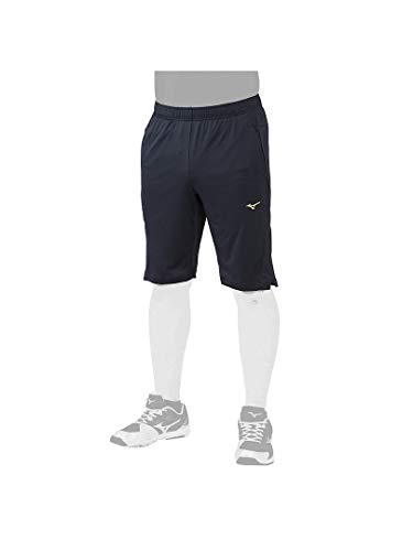 MIZUNO ウォームアップハーフパンツ S ブラック