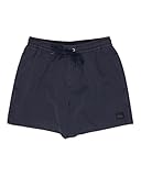 __Fit:__ Straight Leg Quiksilver Short de Bain Everyday SURFWASH Volley 15 Homme Noir