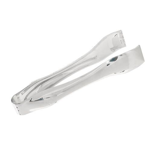 Elegant Plastic Silver Candy Tong - 6.5