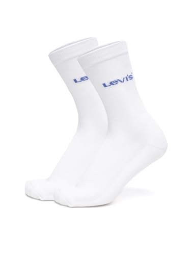 Image of Levi's Men's Cotton Stretch Crew Length Half Terry Socks with Cushioned Sole (Pack of 3)