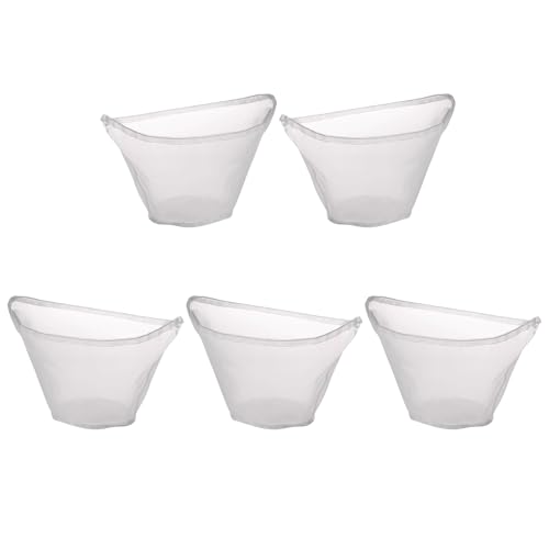 5pcs Moda Queso Queso Bolsa De Tela Para Leche De Soja Y Orgánica Sin Blanquear Algodón Nuez Leche Bolsas Reutilizables