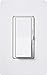 Lutron DVTV-WH Fluorescent/LED Dimmer, Diva, White