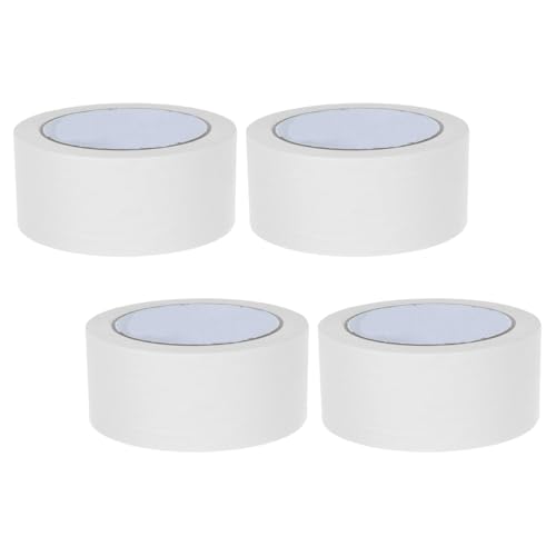 Ruban adhésif pour emballage et organisation de la maison, kraft blanc mat Alipis 4 rouleaux