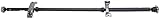 Dorman 936-848 Rear 3-Piece Steel Driveshaft Assembly Compatible with Select Ford/Lincoln Models