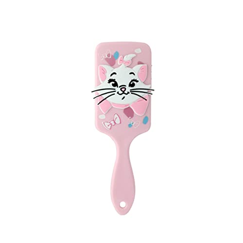 DISNEY ANIMALS – Brosse à Cheveux Démêlante 3D Aristochats Marie – Tous Types de Cheveux – Démêlage Doux -Poignée Antidérapante – Accessoire Format Voyage...