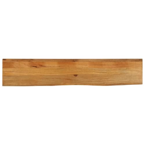 Dessus de table manguier massif 140cm pour console de salon et bureau DIY