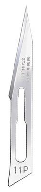Swann Morton No 11P Sterile Stainless Steel Blades