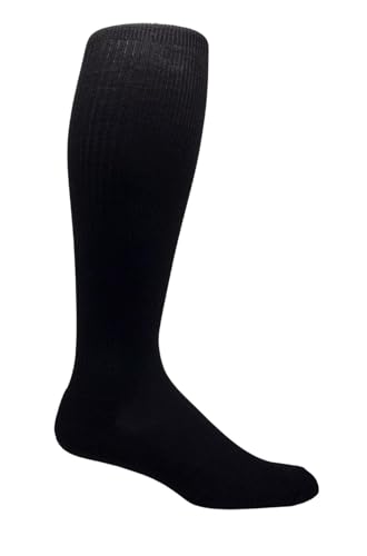 Men's Vagden Merino Wool Knee-High Cushion Sole Socks (2 Pairs)
