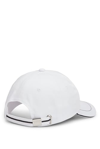 Boss Para Hombre. 07252767 Gorra Woven Blanco (Osfa), Casual, AlgodóN - 7