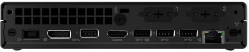 Lenovo ThinkCentre M70q Gen 6 13A40028US Desktop Computer - Intel Core Ultra 5 235T - vPro Technology - 16 GB - 256 GB SSD - Tiny - Black - Intel Q870 Chip - Windows 11 Pro - DDR5 SDRAM - English Keyb - 4