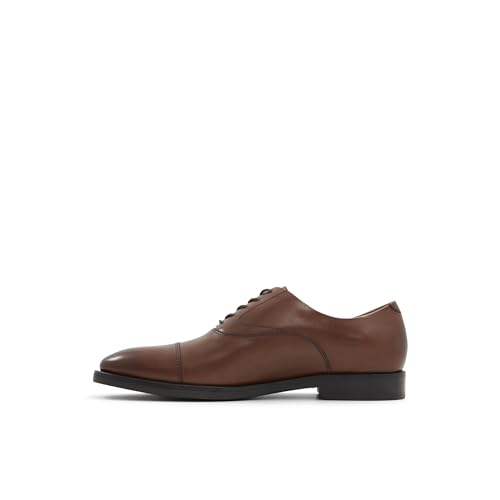 Image of Brooks Brothers Men's Carnegie Leather Oxford Lace-Up Dress Shoe