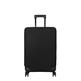 Megaraise Luggage Suitcase Cover Protector, Anti-Scratch Fits 18-32 Inch Travel Suitcases (Black, S(18-22 inch luggage))