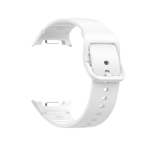 �ɓK������Samsung Galaxy Watch 8/ 40mm/44mm/8 Classic 46mm�ɓK������V���R���X�g���b�v(White,For Galaxy Watch 8 44mm)