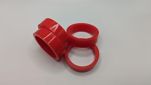 image for PerfectPlay 1 1/2 inch Standard Size Silicone Pinball Flipper Rubber, 